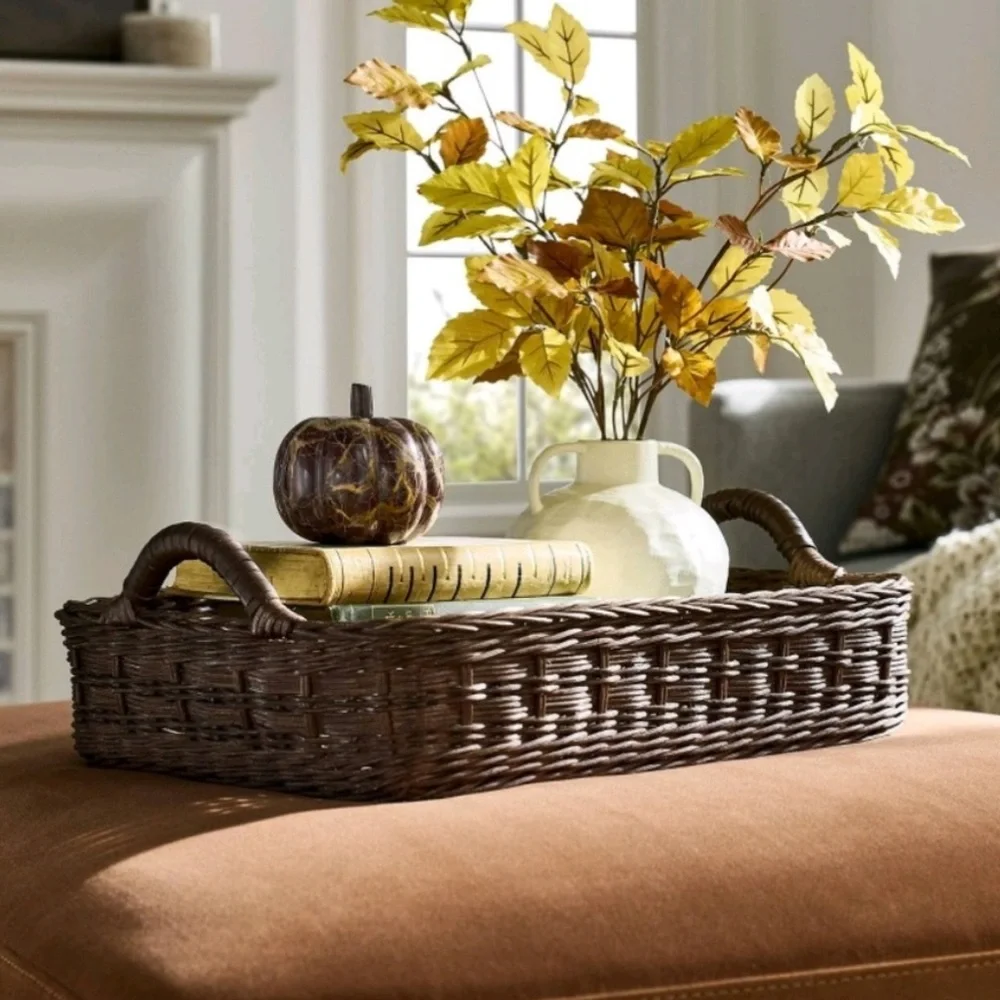 STUDIO MCGEE NWT faux leaf arrangement decorative plant -16”